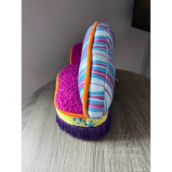 Groovy Girls Sofa and Ottoman Purple Green - Picture 8 of 9